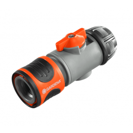 Valvola Regolatore con att. Rapido 13mm acqua Stop - 942 Gardena