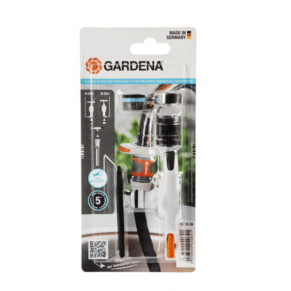 Adattatore Connettore per Rubinetto / Tubo Giardino Universale - 18210 Gardena - immagine 2