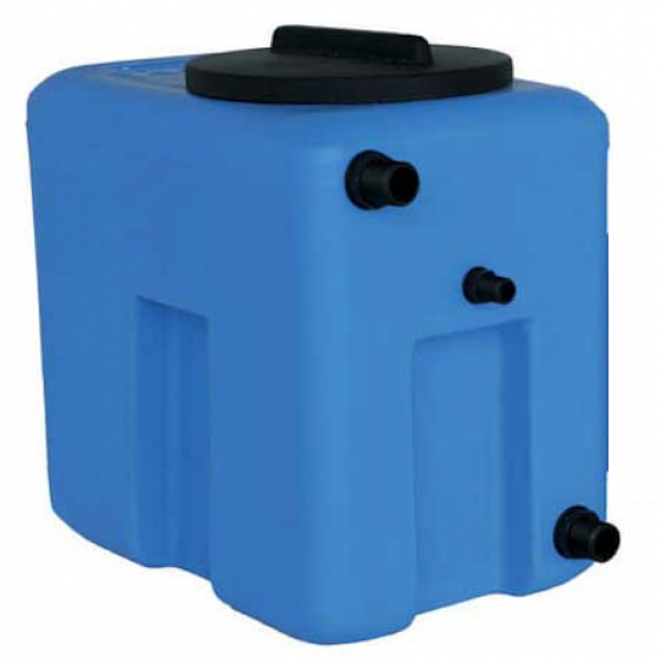 Vaso Di Espansione Serbatoio Acqua in Polietilene Blu 40 Litri per Riscaldamento