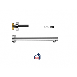 Braccio Doccia a Parete Tondo T6 Lunghezza 300 mm - Jacuzzi
