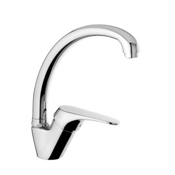 Miscelatore Lavello Cucina Serie Nuvola Canna Orientabile - Piralla