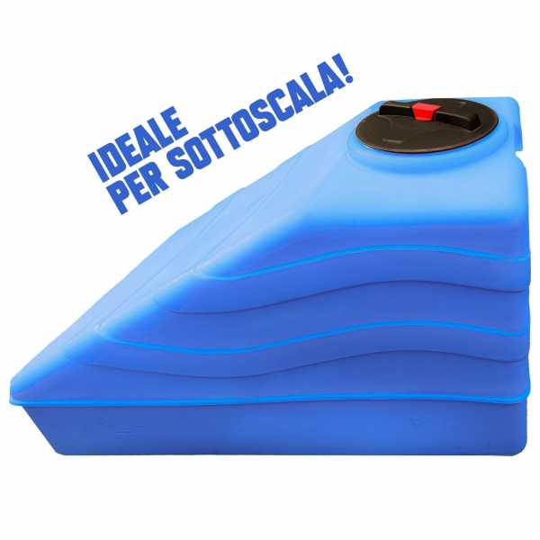Serbatoio per Acqua Potabile Polietilene Blu Litri 300 Sottoscala Ssc - Elbi - immagine 3