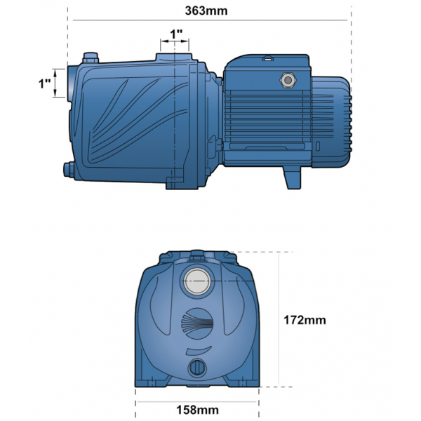 Elettropompa Centrifuga Multigirante Hp 0,75 "silenziosa" 4cpm 80 - Pedrollo - immagine 2
