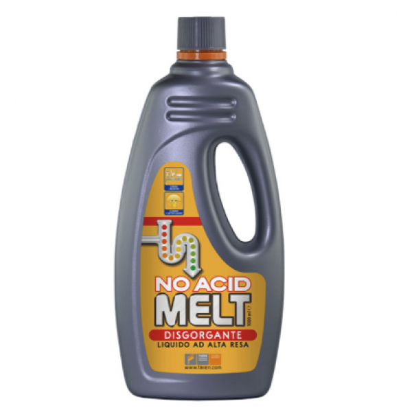 Disgorgante Melt no Acid libera lavandini, tubature scarichi intasati - FAREN