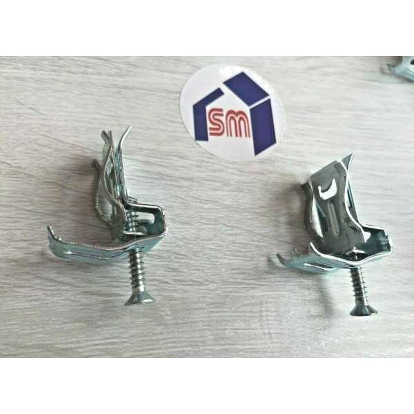 Kit 6 Pezzi Ganci per Fissaggio Lavello Inox - Apell - immagine 2