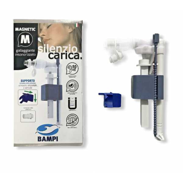 Galleggiante 3/8 Magnetic Insonorizzato con Supporto Universale - Bampi
