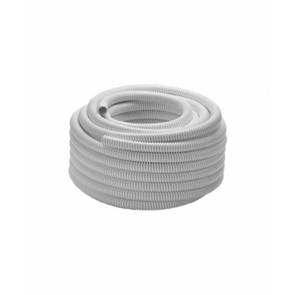 30 Metri D. Interno 20 mm (1 Rotolo) Tubo per Scarico Condensa Bianco - Bampi