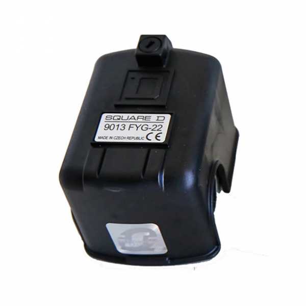 Pressostato SQUARE D 9013FYG22 Alta Pressione per Autoclave Elettropompa
