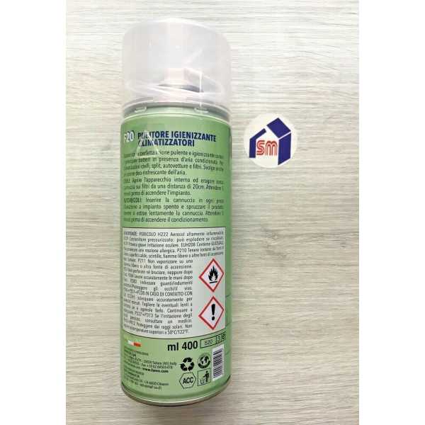 Igienizzante Professionale F20 Per Filtri Climatizzatore ML 400 - FAREN - immagine 2