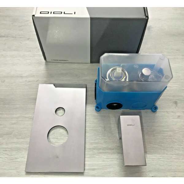 Miscelatore Doccia Incasso con Deviatore Serie Unika - OIOLI RUBINETTERIE - immagine 2