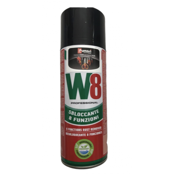 Sbloccante svitatutto spray W8 Funzioni 400 ml - Fumasi
