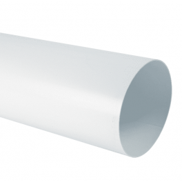 Tubo Circolare Per Cappa Cucina e Aerazione Diam. 125 x 1000 MM - VECAMCO