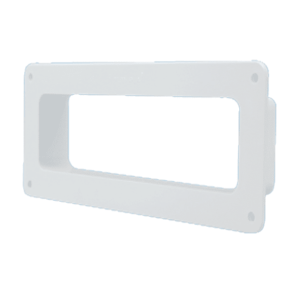Cornice Terminale Rettangolare 55 x 220 MM Per Cappa Cucina Tipo Faber - VECAMCO