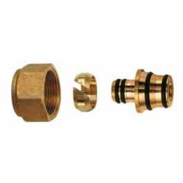 6054 Kit Adattatore Per Tubo Multistrato con calotta 16x2 - 16x2,25 - 20x2 - 20x2,5 FAR