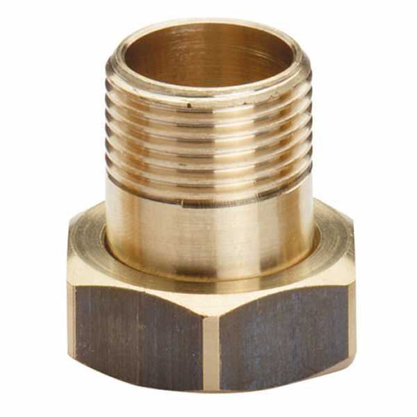 Raccordo Girello Per Contatore Acqua In Ottone 1/2 - 3/4 - 1" MCB
