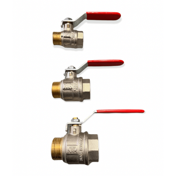 VALVOLA A SFERA MF 1/2 3/4 1″ LEVA MOD. GIOVE – NTM - immagine 2