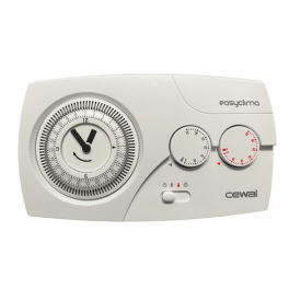 Cronotermostato New Easyclima a cavalieri Giornaliero per Caldaia - Cewal