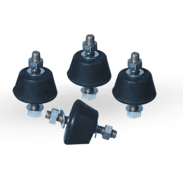 Kit 4 gommini antivibranti per mensola a staffa condizionatore - Niccons