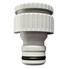 Innesto per raccordo rapido grande portata 1F con riduzione 1M 3/4F - Siroflex