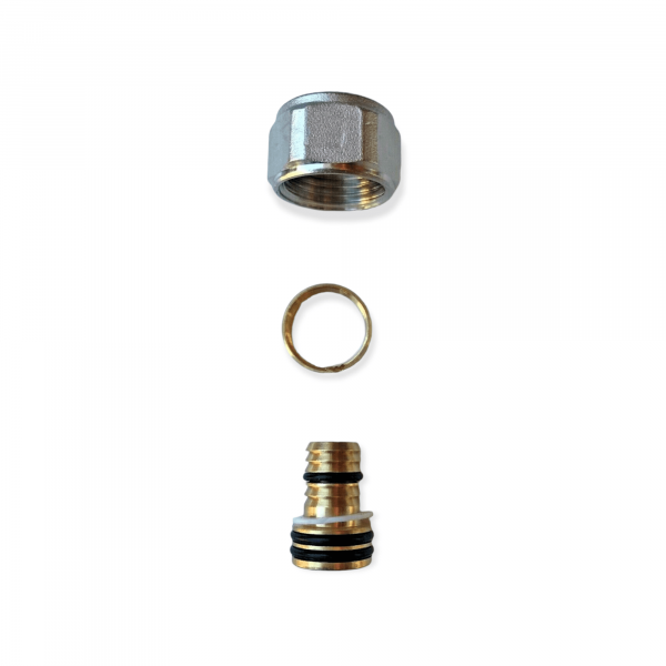 Kit adattatore per collettore tubo multistrato 16 x 2 1/2  - NTM