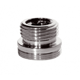 Riduzione aeratore e adattatore in ottone cromato 1/2M - 24M per rubinetti