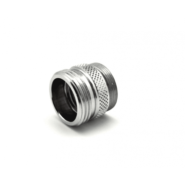 Riduzione aeratore e adattatore in ottone cromato 24M - 3/4M per rubinetti