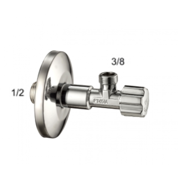 Rubinetto sottolavabo a vitone senza filtro 1/2 X 3/8 - Albertoni - immagine 2