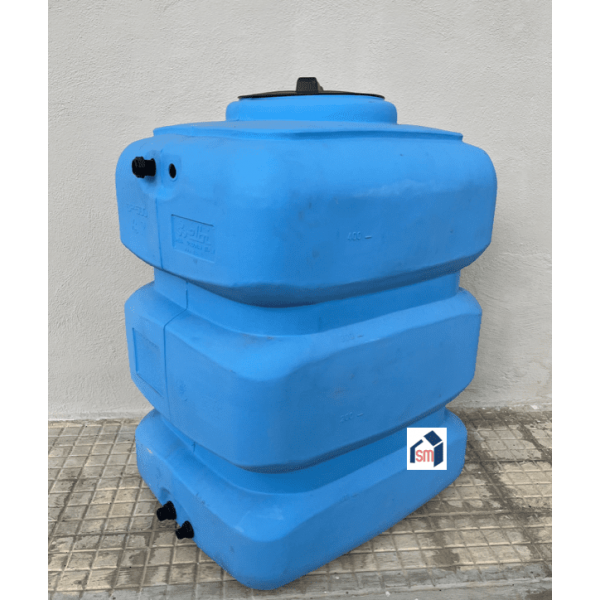 Serbatoio per Acqua Potabile Polietilene Blu Litri 500 Verticale Prisma CP - ELBI