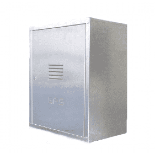 CASSETTA GAS H500 X L400 X P240 IN ACCIAIO ZINCATO - CIESSENEW