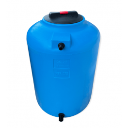 Serbatoio per Acqua Potabile Polietilene Blu Litri 120 Verticale - Giurgola