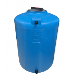 Serbatoio per Acqua Potabile Polietilene Blu Litri 220 Verticale - Giurgola