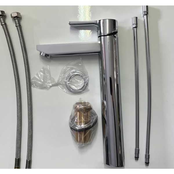 Miscelatore Lavabo Alto Serie Stile - OIOLI RUBINETTERIE - immagine 2