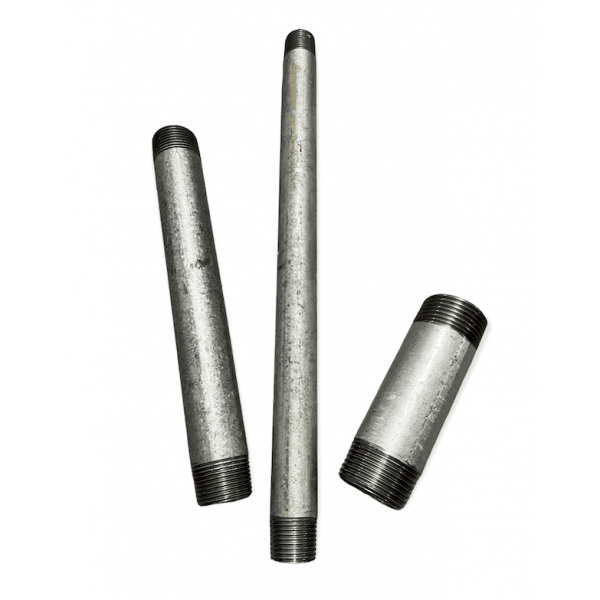 BARILOTTO ZINCATO 2 FILETTI 1/2 MM VARIE MISURE - BRAND STEEL