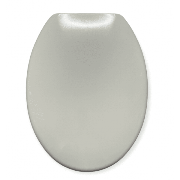 COPRIWATER PER WC UNIVERSALE TERMOINDURENTE BIANCO CON CERN. INOX - immagine 2