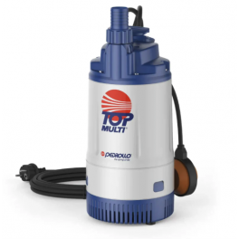 Elettropompa Sommersa multigirante Top MULTI 2 HP0.75 con galleggiante - Pedrollo
