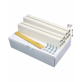 BASI A PAVIMENTO 450 X 80 MM PER MACCHINA ESTERNA CLIMATIZZATORE - Niccons