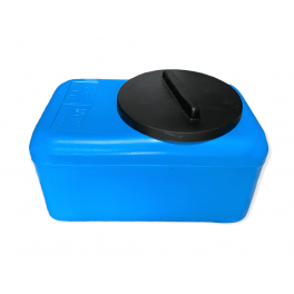 Vaso Di Espansione Serbatoio Acqua SENZA FORI in Polietilene Blu 30 Litri per Riscaldamento