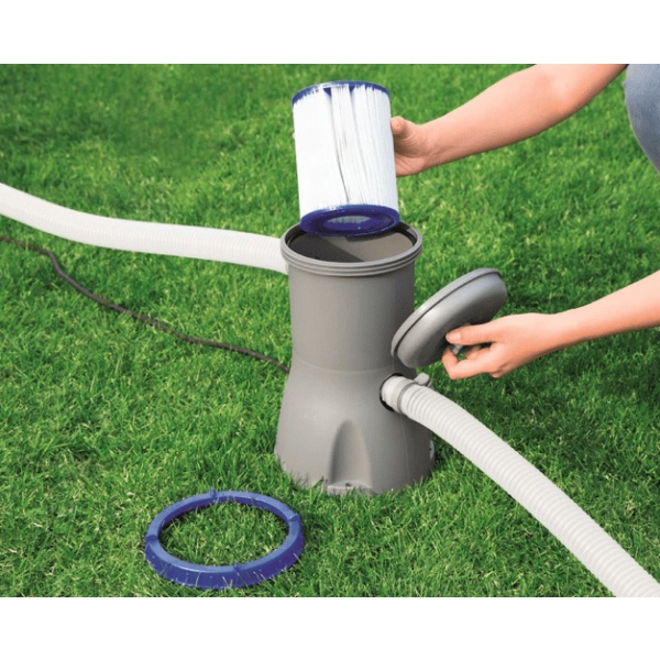 Filtro motore a cartuccia tipo II per pompa piscina da 2006/3028 lt/h - Bestway - immagine 2