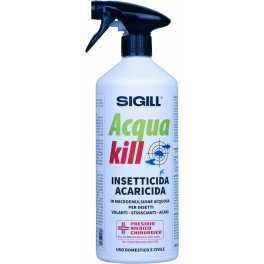 Acqua Kill insetticida pronto all' uso con spruzzatore da 750ml - Sigill