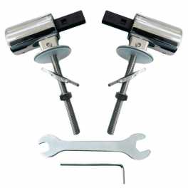 Kit cerniera Soft Close fissa per copriwater termoindurente