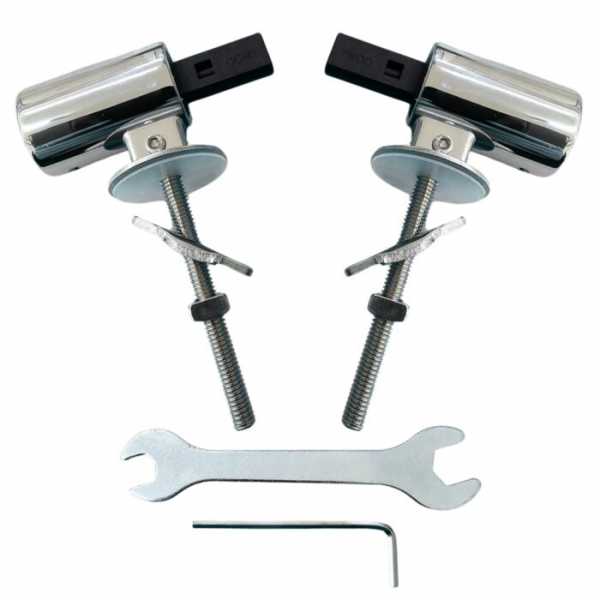 Kit cerniera Soft Close fissa per copriwater termoindurente