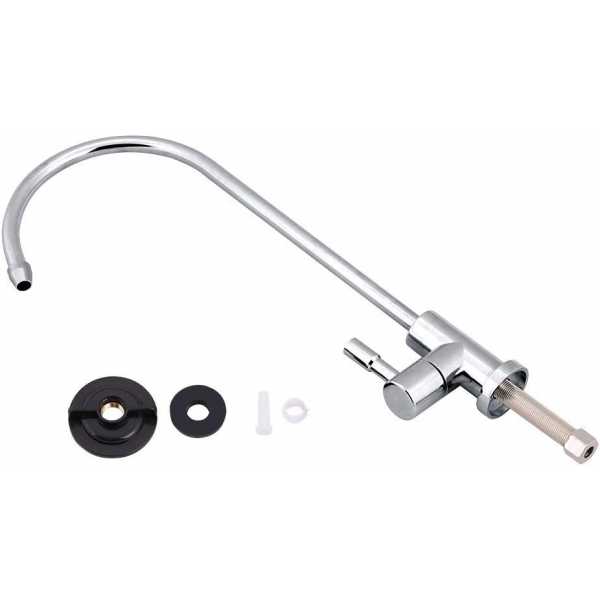 Rubinetto per depuratore osmosi 1/4 (6,3mm) stile moderno - immagine 2