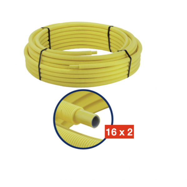 Tubo multistrato GAS rivestito 16 x 2 (Vendita al metro)