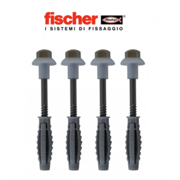 Viti Standard elementi di fissaggio per vasi e bidet WB2 Inox - Fischer