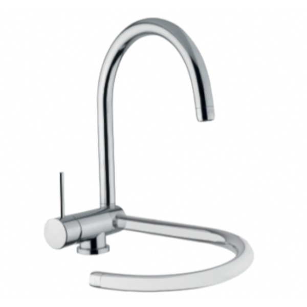 Miscelatore Lavello Cucina Con Canna Abbattibile sottofinestra Serie MICRO - OIOLI RUBINETTERIE - immagine 2