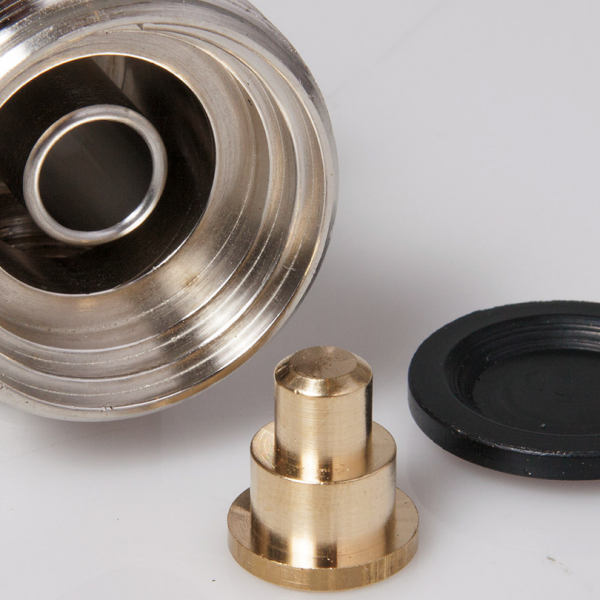 Galleggiante silenzioso regolabile in ottone da 3/4 con sfera - FARG - immagine 2