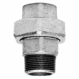 341 Bocchettone conico MF Zincato Ghisa - BRAND FITTINGS