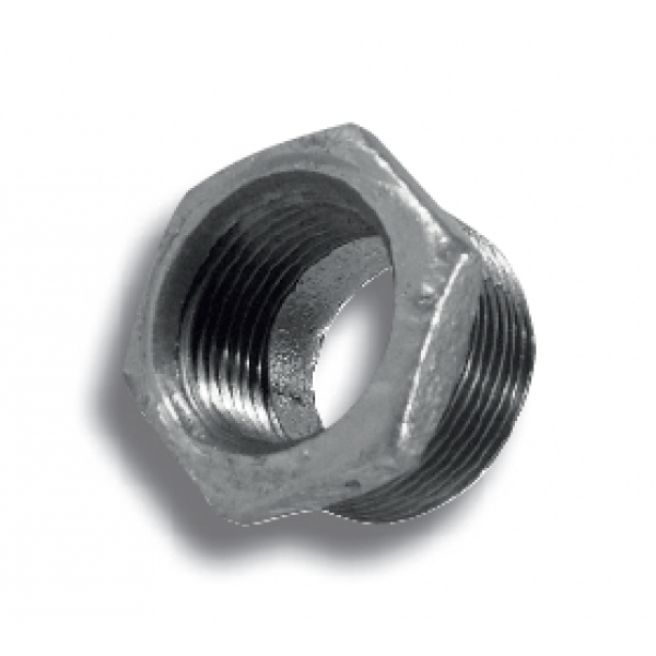 241 Riduzione MF Zincato Ghisa - BRAND FITTINGS