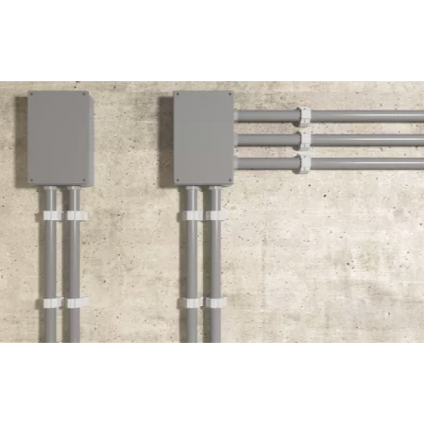 Collare Fissatubo chiuso in nylon, disponibile da 16 o 20 - Fischer - immagine 2