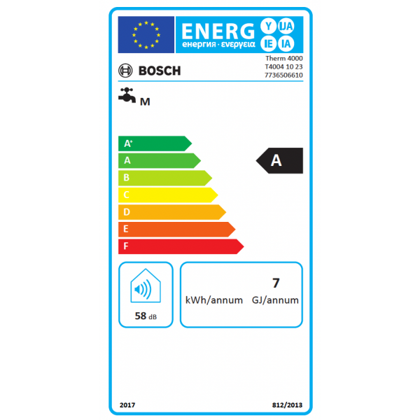 Scaldabagno a Gas Therm 4000 Camera Aperta 10l/min a Metano - Bosch - immagine 2